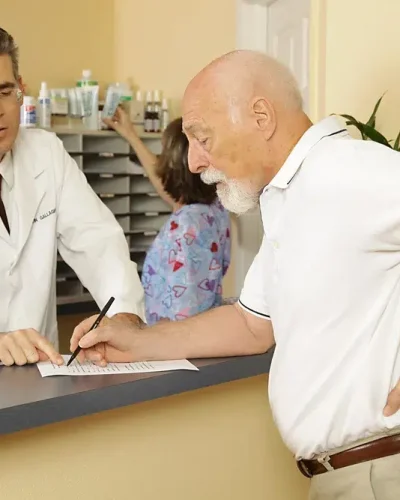 Home 1 Dr. Kevin Gallagher - At Front Desk