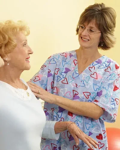 Home 3 Palm Harbor Chiropractic - With Patient